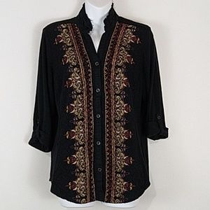 Reba | Button Front Shirt